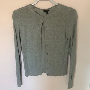 Ann Taylor Gray Cardigan